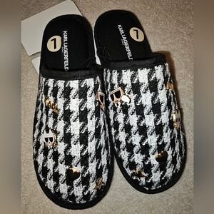 Karl Lagerfeld slippers